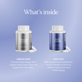 NAD Caps + Omega Caps