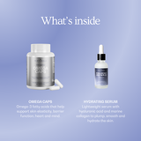Omega Caps + Sérum Hidratante