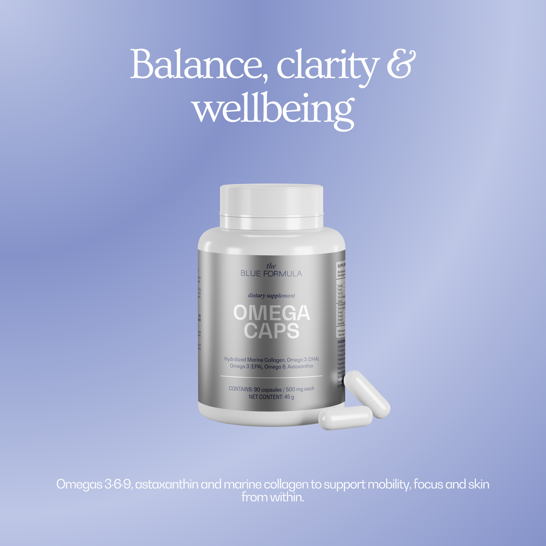 Omega + Hydrolyzed Marine Collagen